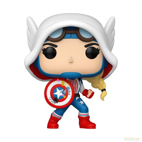 Marvel: Funko Pop! - Spider-Gwen Gwenverse - Captain America Gwen