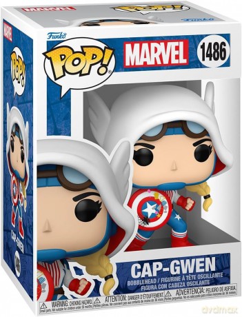 Marvel: Funko Pop! - Spider-Gwen Gwenverse - Captain America Gwen