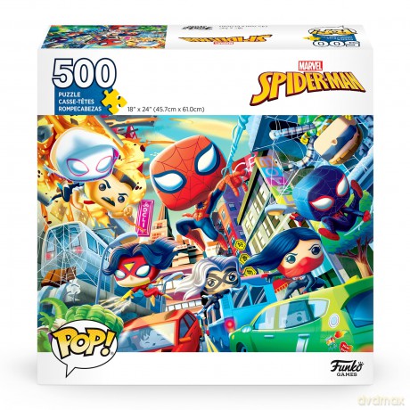 Marvel: Funko Pop! - Spider-Man - Puzzle 500 Pc