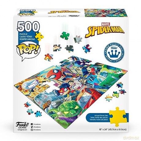 Marvel: Funko Pop! - Spider-Man - Puzzle 500 Pc