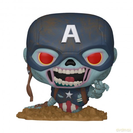 Marvel: Funko Pop! - Zombies - Zombie Captain America (Vinyl Figure 1554)