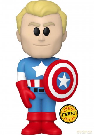 Marvel: Funko Pop! Soda - Captain America (Collectible Figure)