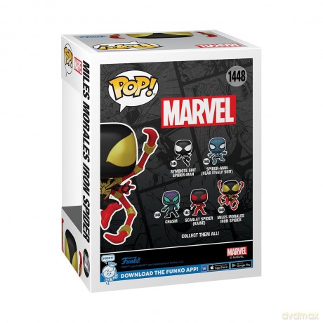 Marvel: Funko Pop! Spider-Man - Miles Morales Iron Spider (Vinyl Figure 1448)