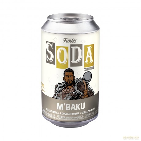 Marvel: Funko Vinyl Soda - Black Panther - M'Baku