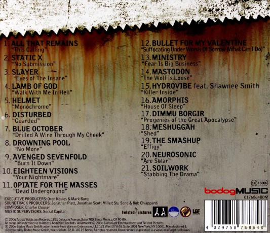 Saw III (Piła III) Soundtrack [CD]