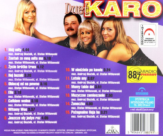 Duet Karo: Mój miły [CD]