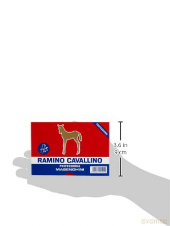 Masenghini - Ramino Cavallino Carte Da Gioco 100% Plastica