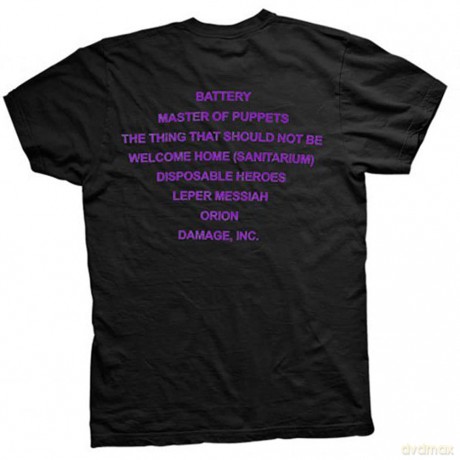 Master Of Puppets Tracks