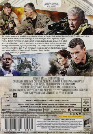 Snajper: Dziedzictwo [DVD]