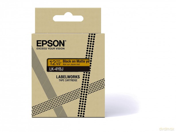 Matte Tape Yellow/Black 12mm(8m)
