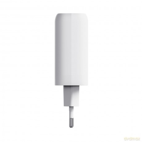 Maxo 65w 2p Usb-C Charger Wht