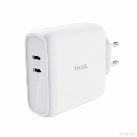 Maxo 65w 2p Usb-C Charger Wht