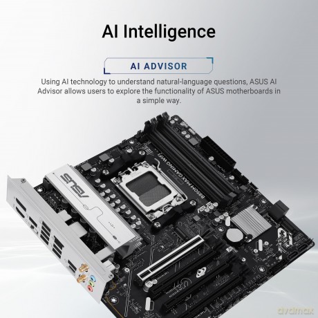 Mb Asus B850m Max Gaming Wifi