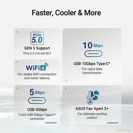 Mb Asus B850m Max Gaming Wifi