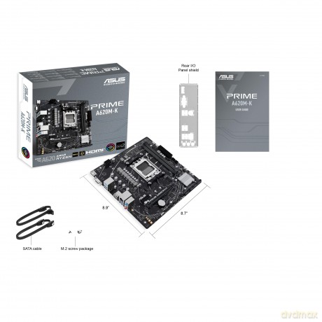 Mb Asus Prime A620m-K (Amd,Am5,