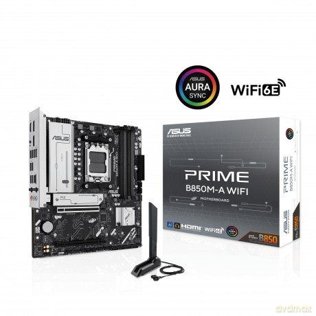 Mb Asus Prime B850m-A Wifi Amd,Am5,Ddr5,Matx