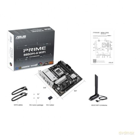 Mb Asus Prime B850m-A Wifi Amd,Am5,Ddr5,Matx