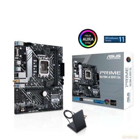 Mb Asus Prime H610m-A Wifi D4 (Intel,1700,