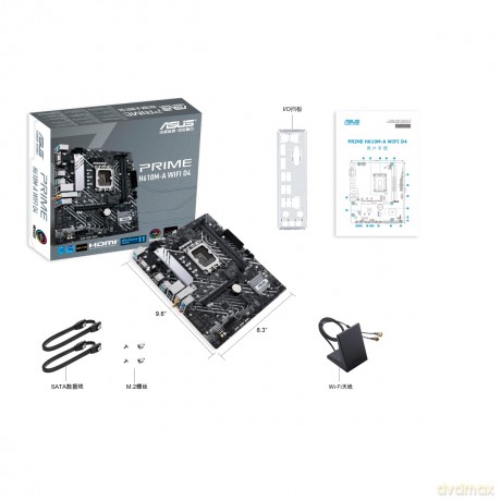 Mb Asus Prime H610m-A Wifi D4 (Intel,1700,
