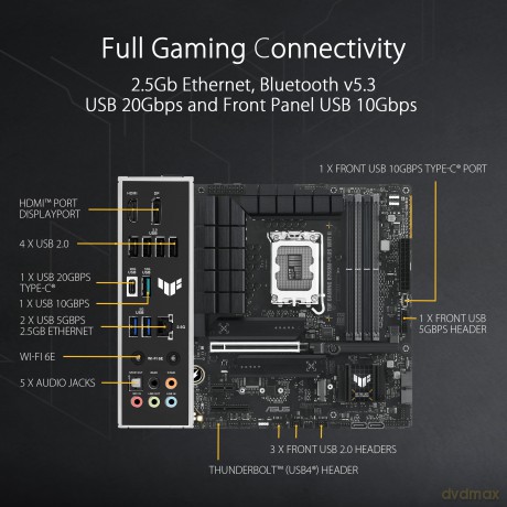 Mb Asus Tuf Gaming B760m-Plus Wifi Ii
