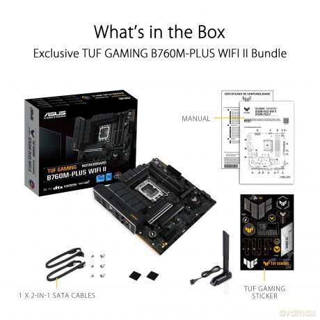 Mb Asus Tuf Gaming B760m-Plus Wifi Ii