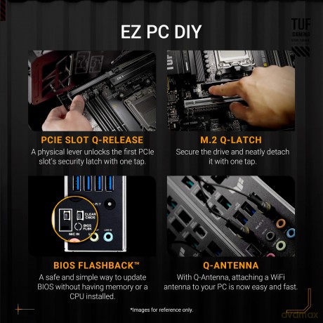 Mb Asus Tuf Gaming B850m-Plus Wifi7