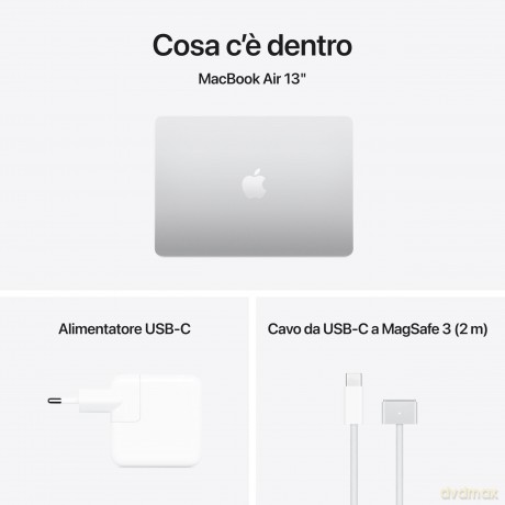 Mba 13 Slv/10c Gpu/16gb/512gb