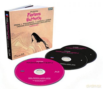 Luciano Pavarotti: Puccini Madama Butterfly [2CD]+[Blu-Ray]