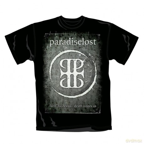 Mens Paradise Lost Faith Divides Us T-Shirt 4845tsbps