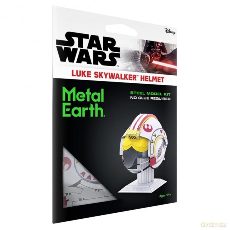 Metal Earth Star Wars Luke Skywalker Helmet 3d Metal Model Kit