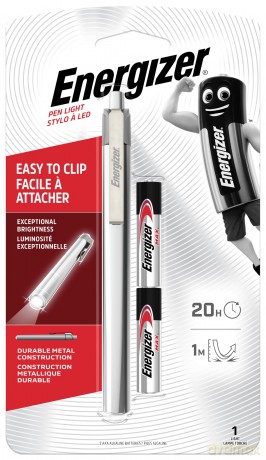 Metal Penlight 35 Lumens 2aaa