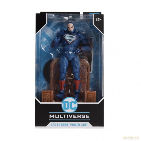Mft Dc Lex Luthor Power Blue S
