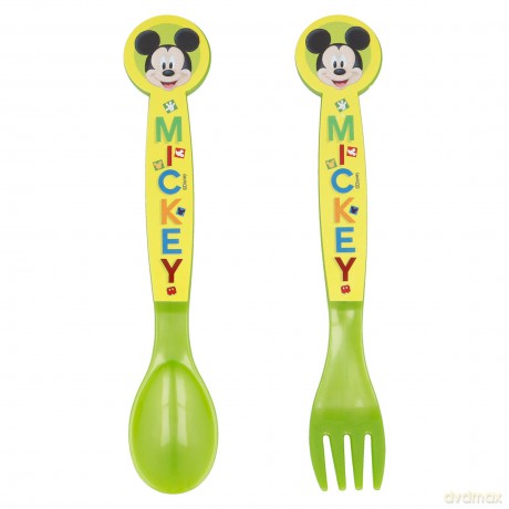 Mickey - Watercolors - Set Posate 2 Pz Pp