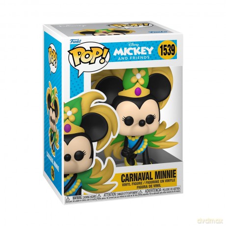 Mickey Atw Pop! Disney Vinyl Figur Carnaval Minnie