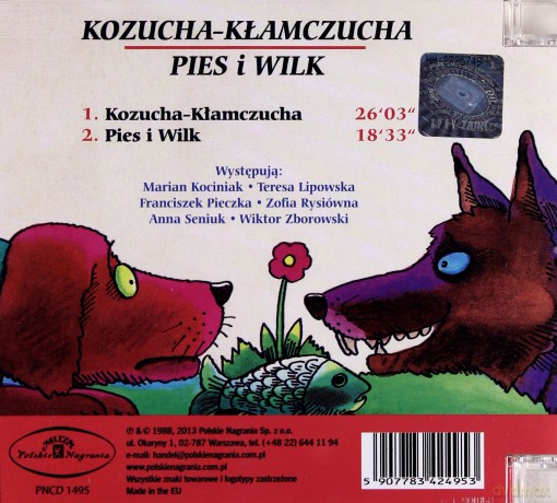 Kozucha-Kłamczucha & Pies i Wilk (Audiobook) [CD]