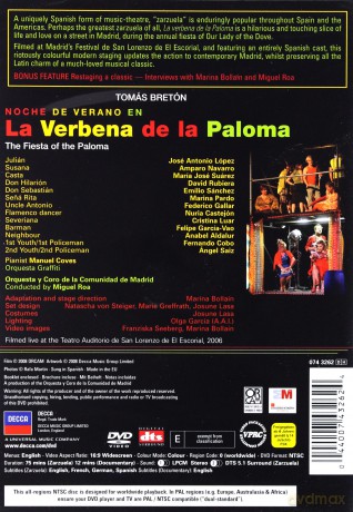 Various: Breton:La Verbena De La Paloma [DVD]