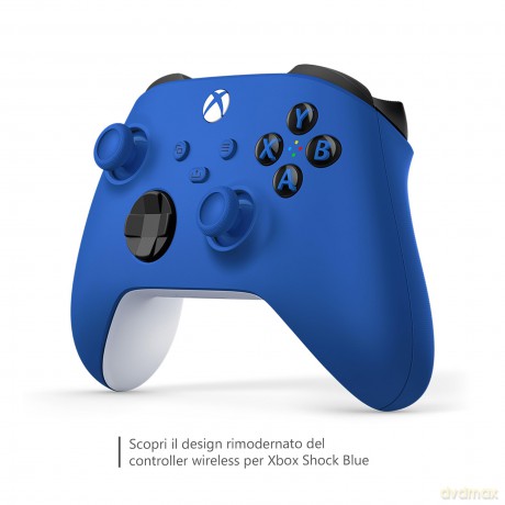 Microsoft Xbox Controller Wireless Shock Blue V3