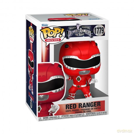 Mighty Morphin Power Rangers The Movie: Funko Pop! Movies - Red Ranger (Vinyl Figure 1779)