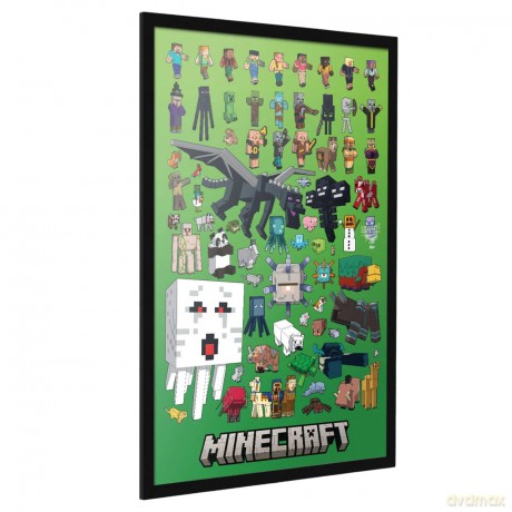 Minecraft - Character Montage - Poster 61 X 92cm