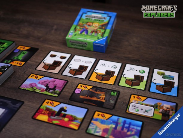 Minecraft: Ravensburger - Explorers (Gioco Di Carte)
