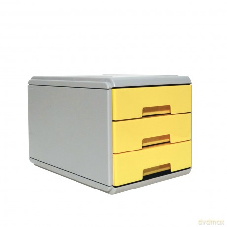 Mini Cassettiera Pastel Giallo