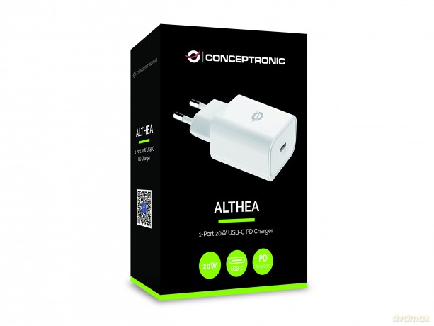 Mini Usb Charger 20w White Usb-C