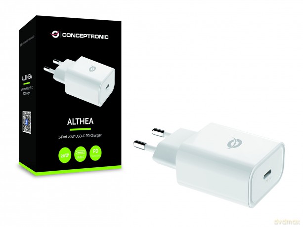 Mini Usb Charger 20w White Usb-C