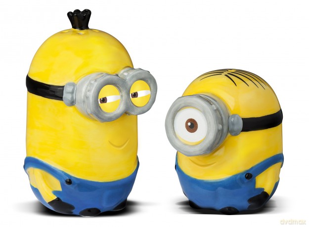 Minions - Set Spargi Sale E Pepe In Ceramica