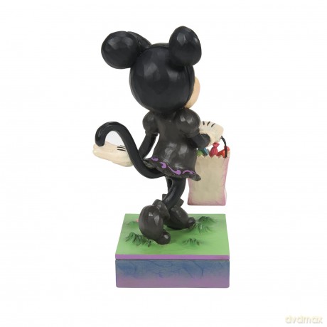 Minnie con Costume da Gatto Nero