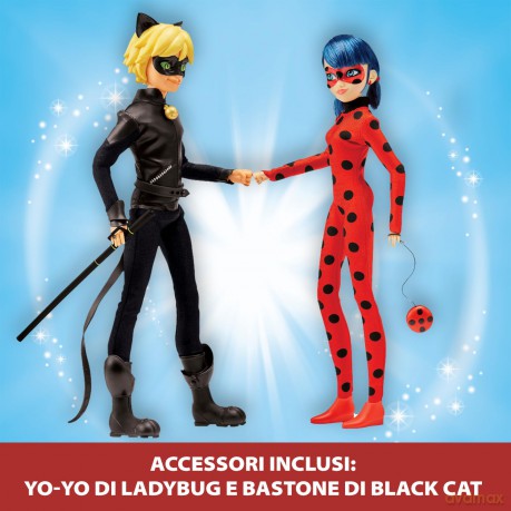Miraculous: Bandai - Doll 26 Cm 2-Pack Restyling