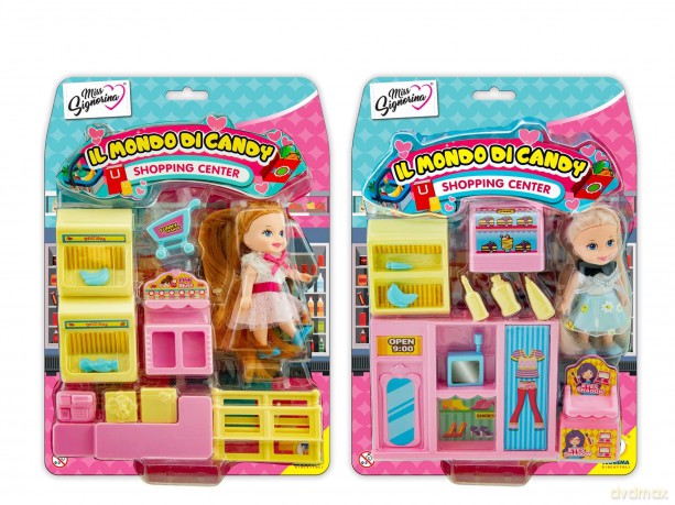 Miss Signorina - Il Mondo Di Candy Playset Market 2 Ass - Blister