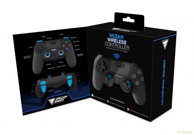 Mizar Wireless Black Ps4