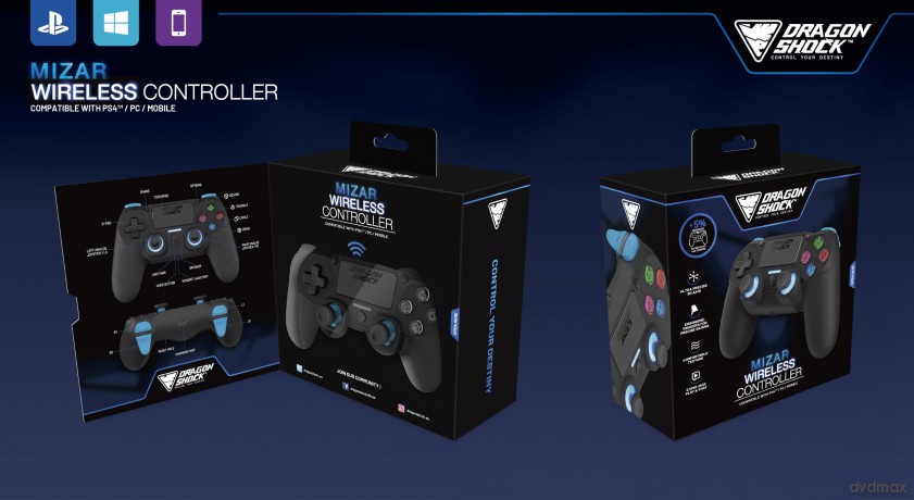 Mizar Wireless Black Ps4