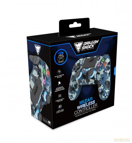 Mizar Wireless Blue Camo Ps4